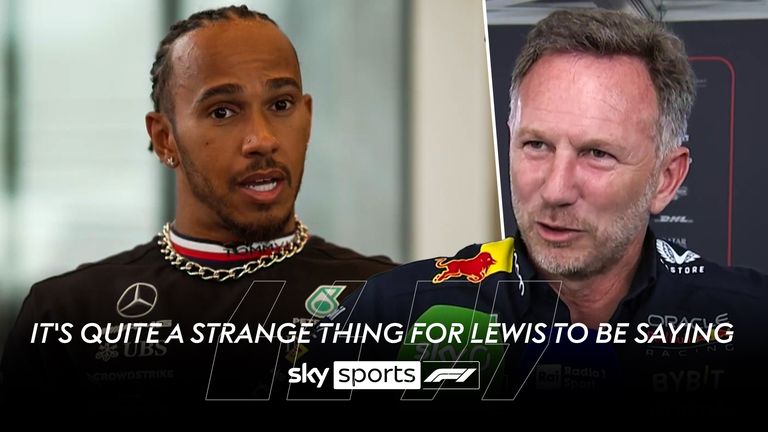 Christian Horner, directeur de l'équipe Red Bull, répond à l'affirmation de Lewis Hamilton selon laquelle Max Verstappen n'a pas eu le défi de courir contre des coéquipiers forts