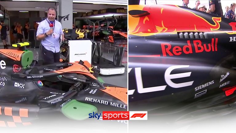Ted Kravitz de Sky F1 explique les dernières améliorations apportées par les équipes à leurs voitures avant le Grand Prix de Singapour