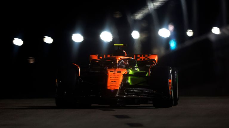 Lando Norris s'est qualifié quatrième pour McLaren