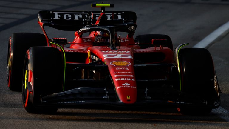 Carlos Sainz a de nouveau été le plus rapide pour Ferrari lors des troisièmes essais