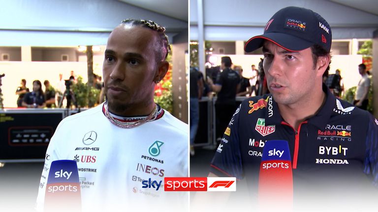 Sergio Perez, Lewis Hamilton et Max Verstappen réfléchissent aux commentaires du chef de Red Bull, Helmut Marko, sur l'origine ethnique de Perez.