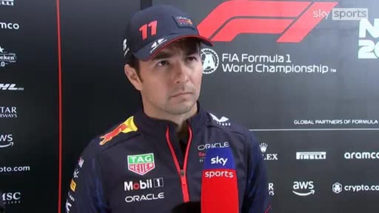 Sergio Pérez insiste sur le fait qu'il n'est pas inquiet de perdre son siège chez Red Bull la saison prochaine, insistant sur le fait qu'il a un contrat et que son avenir est 