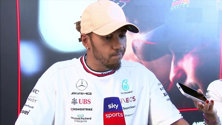 Lewis Hamilton dit qu'il s'attend à une course difficile dimanche après que sa Mercedes ait eu du mal à trouver le rythme lors du Sao Paulo Sprint.