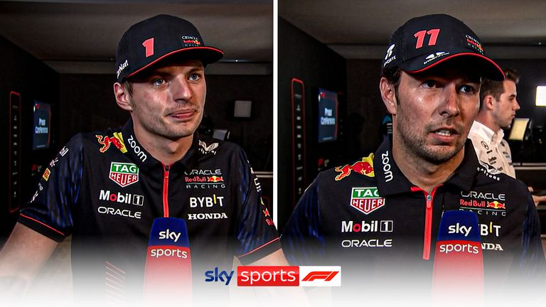Sergio Perez félicite son coéquipier de Red Bull Max Verstappen pour sa performance exceptionnelle alors qu'ils réfléchissent tous les deux à leurs saisons 2023