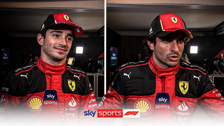 Les pilotes Ferrari Charles Leclerc et Carlos Sainz reviennent sur leur performance au Grand Prix d'Abu Dhabi