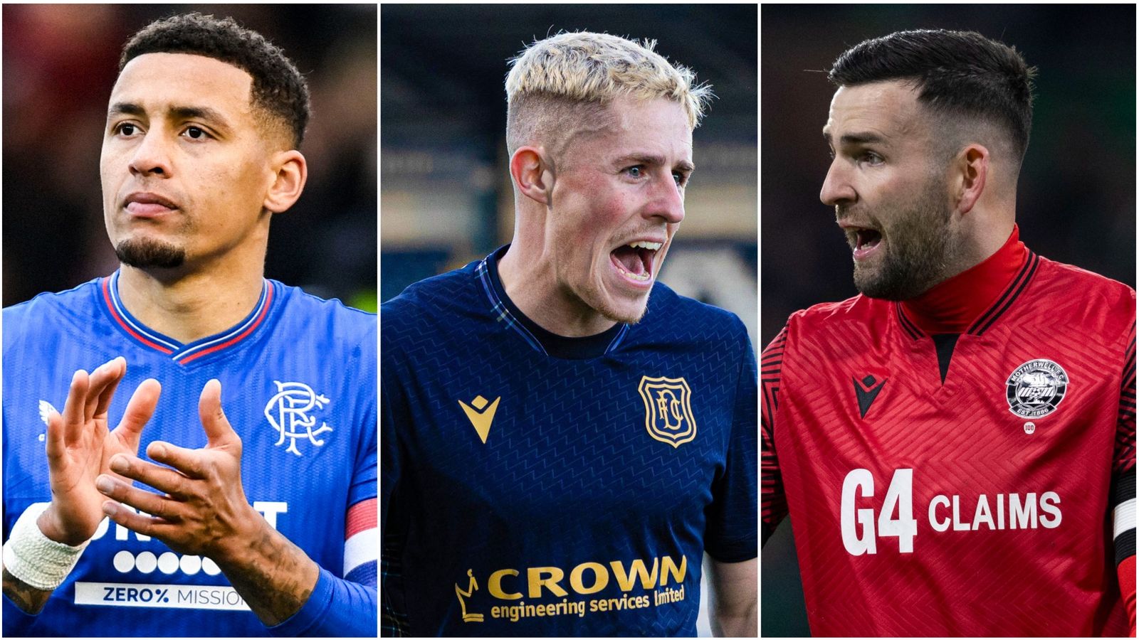 James Tavernier, Luke McCowan and Liam Kelly feature in the Scottish Premiership team of the week