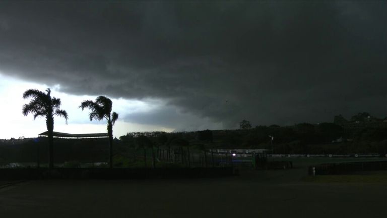 Fernando Alonso commente la tempête qui a provoqué l'arrivée prématurée des qualifications du GP de Sao Paulo