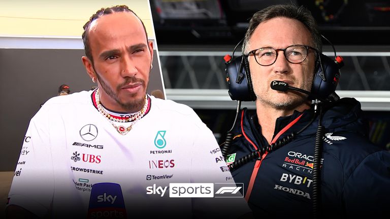 Lewis Hamilton dit qu'il n'a jamais envisagé de rejoindre Red Bull et que Christian Horner ne fait qu'agiter le pot