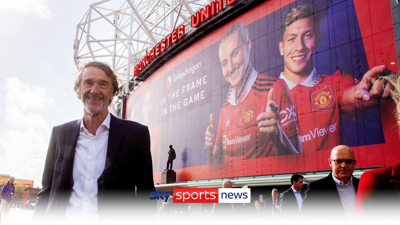 File photo dated 17/3/2023 of prospective Manchester United investor Sir Jim Ratcliffe, whose team Nice are emerging as Ligue 1 title contenders this season. Issue date: Friday November 3, 2023.