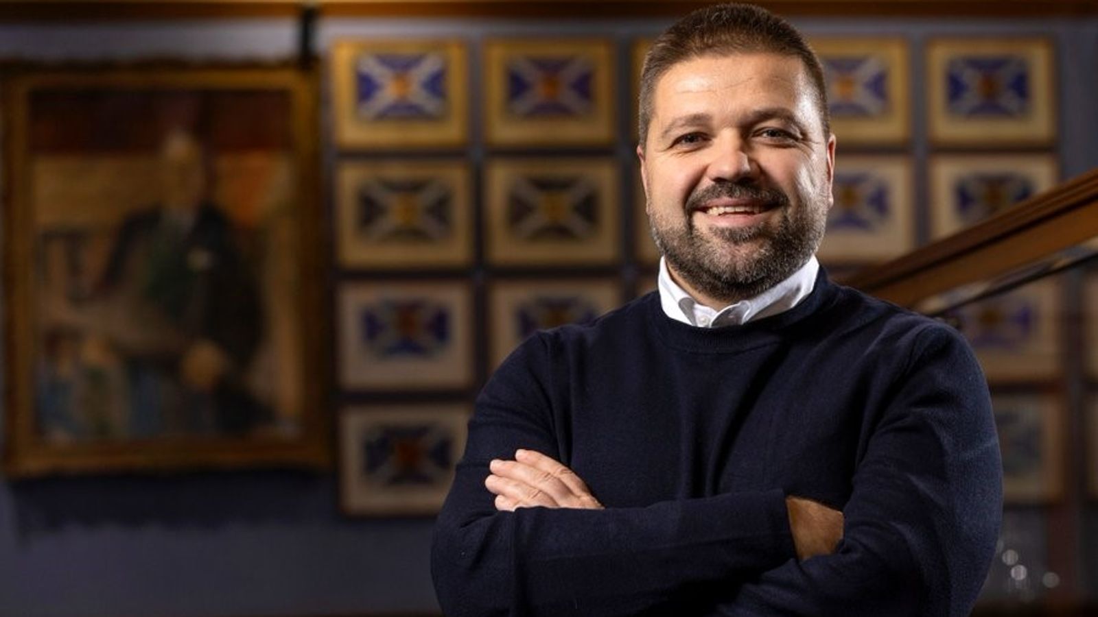Rangers have appointed Nils Koppen as Director of Football Recruitment to complete its men's football board (Credit: Rangers)